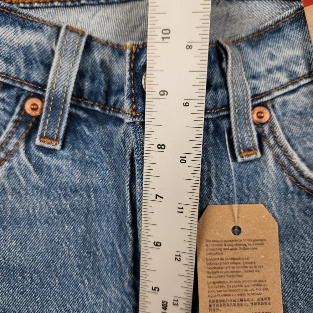 Levis 501 Curve Jeans Womens 27x30 Light Wash Straight Leg High Rise Denim NEW - Picture 8 of 9